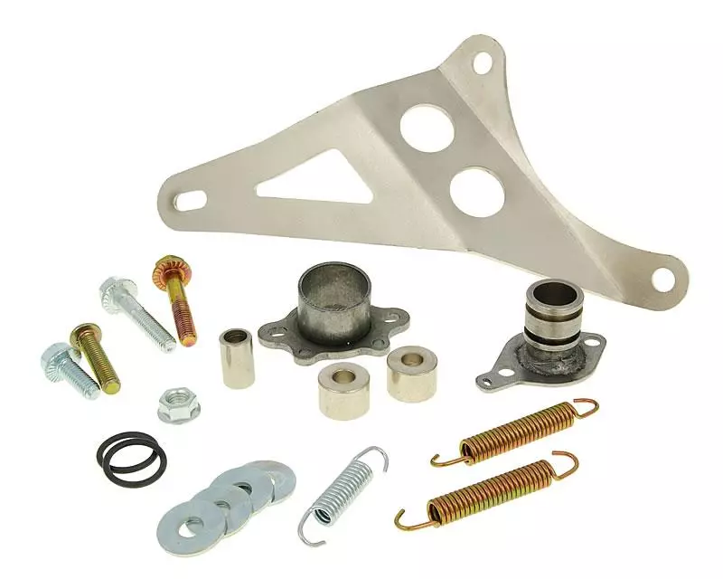 Exhaust Yasuni Carrera 21 Mounting Kit Complete For Piaggio