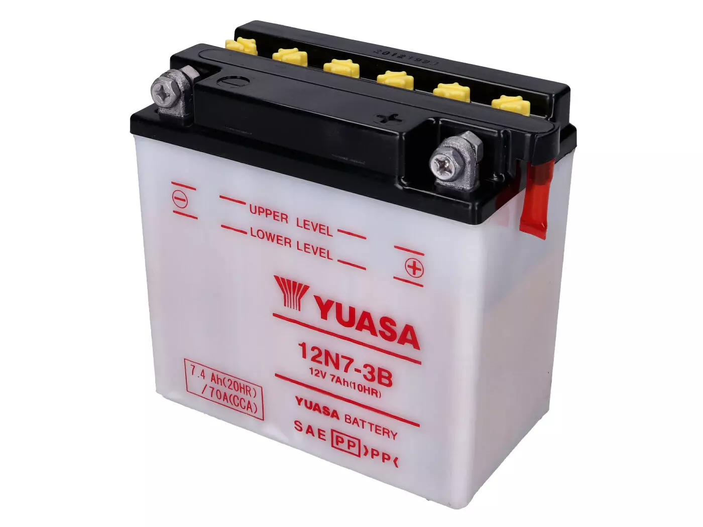Battery Yuasa 12N7-3B W/o Acid Pack