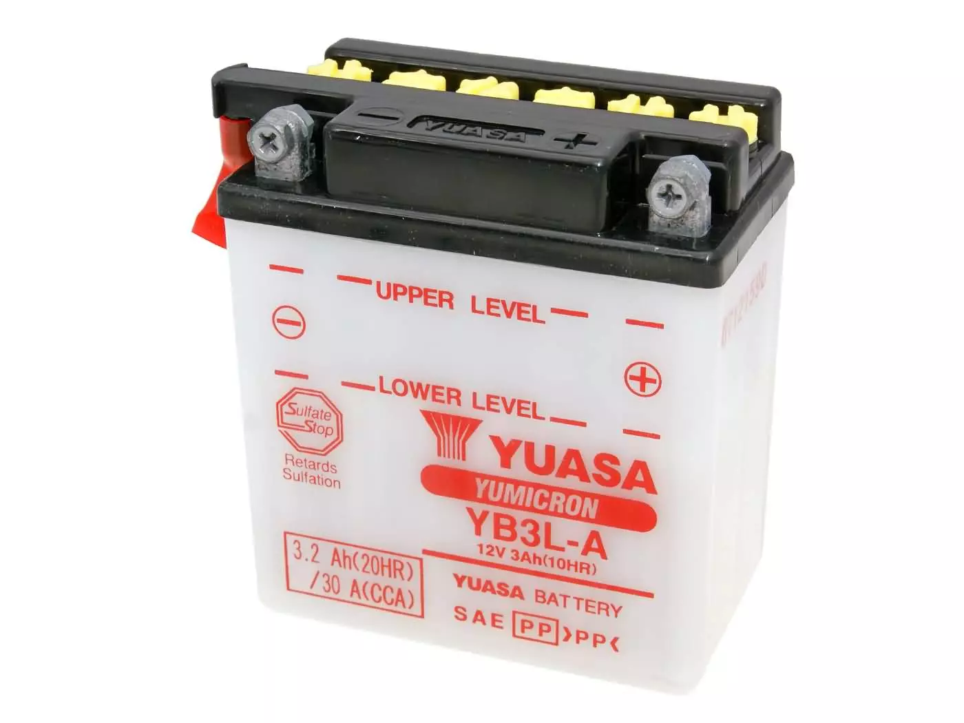 Battery Yuasa YuMicron YB3L-A W/o Acid Pack